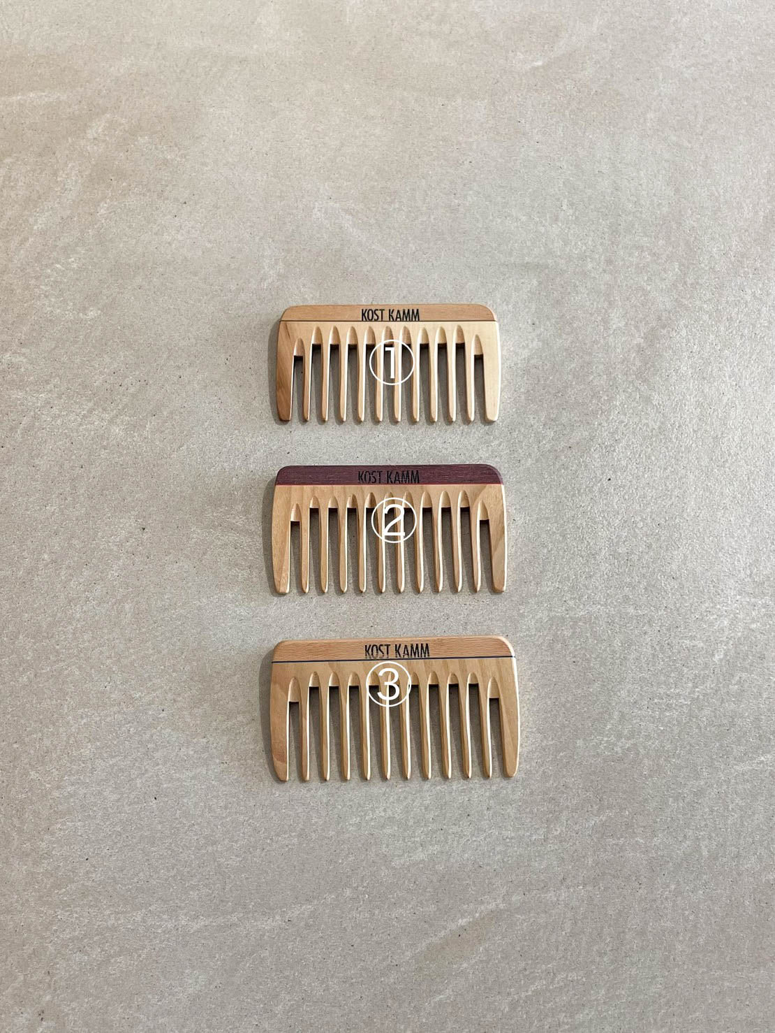 KOSTKAMM Mini pocket comb 9cm Extra wide