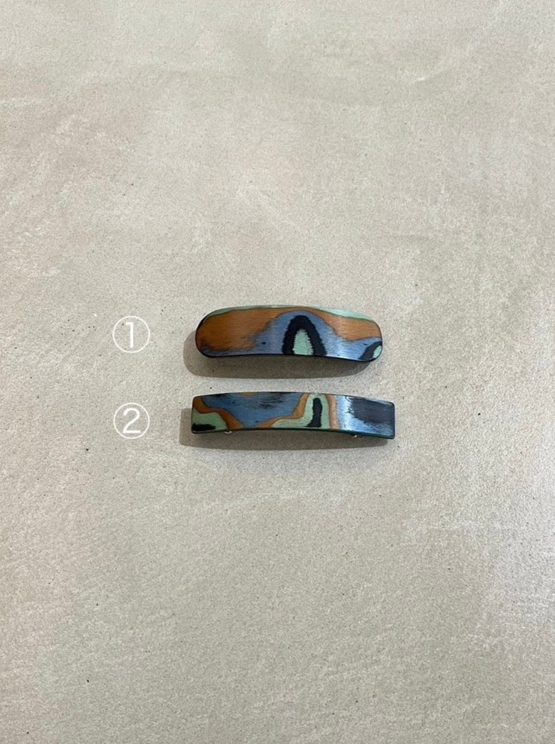 KOSTKAMM バレッタ Hairclip wood 8cm