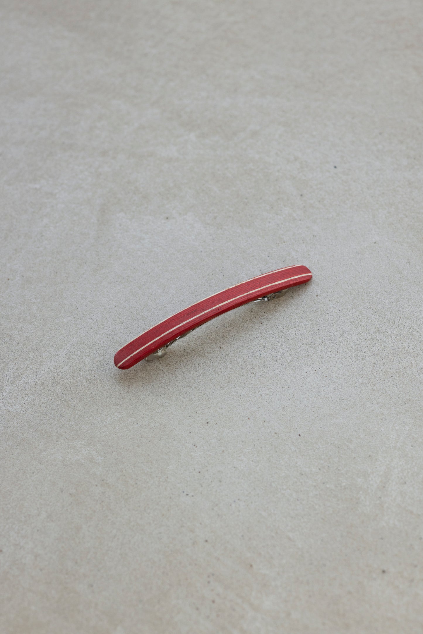 KOSTKAMM Hairclip wood 6cm / Extra slender shape