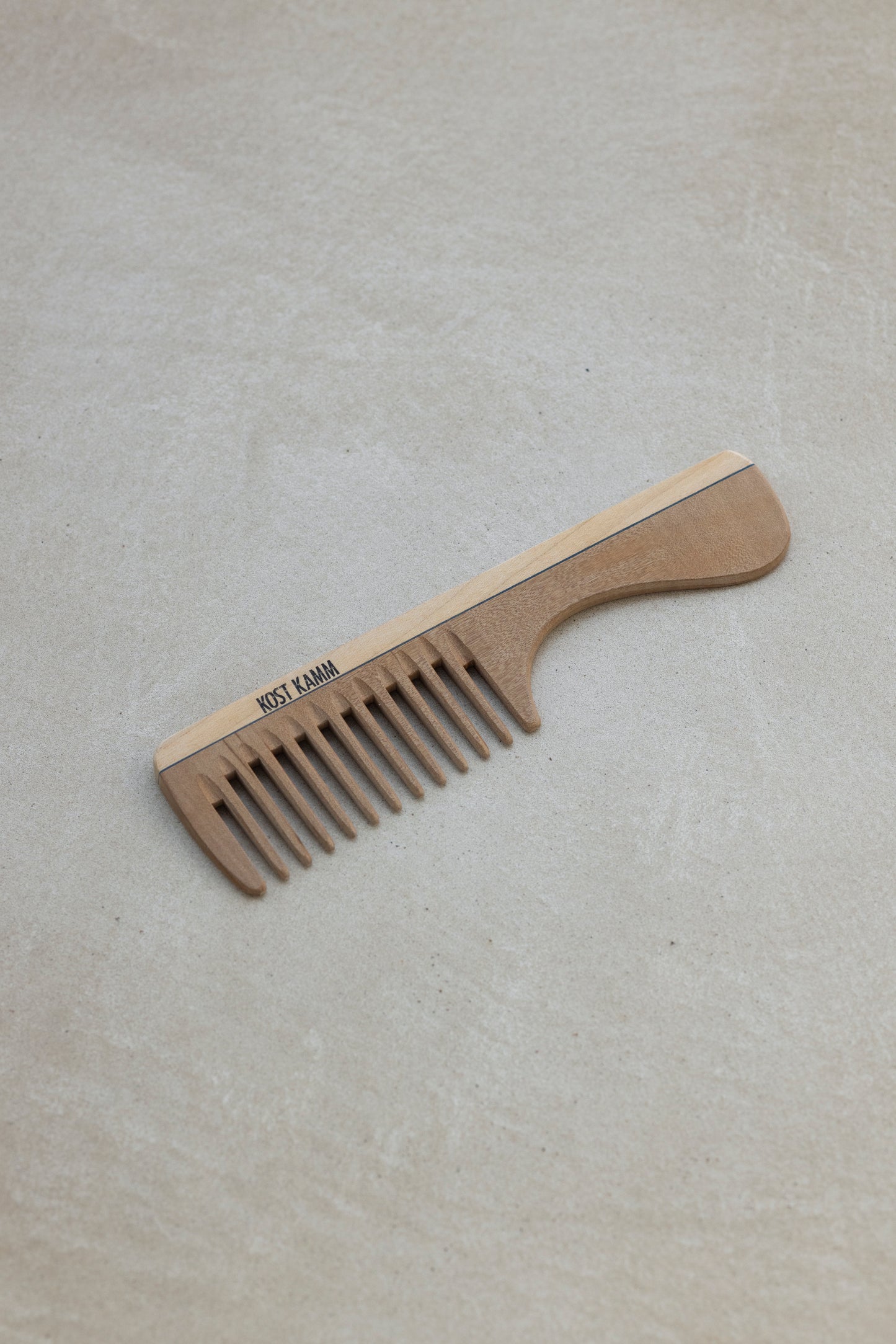 KOSTKAMM Comb with handle / Extra wide