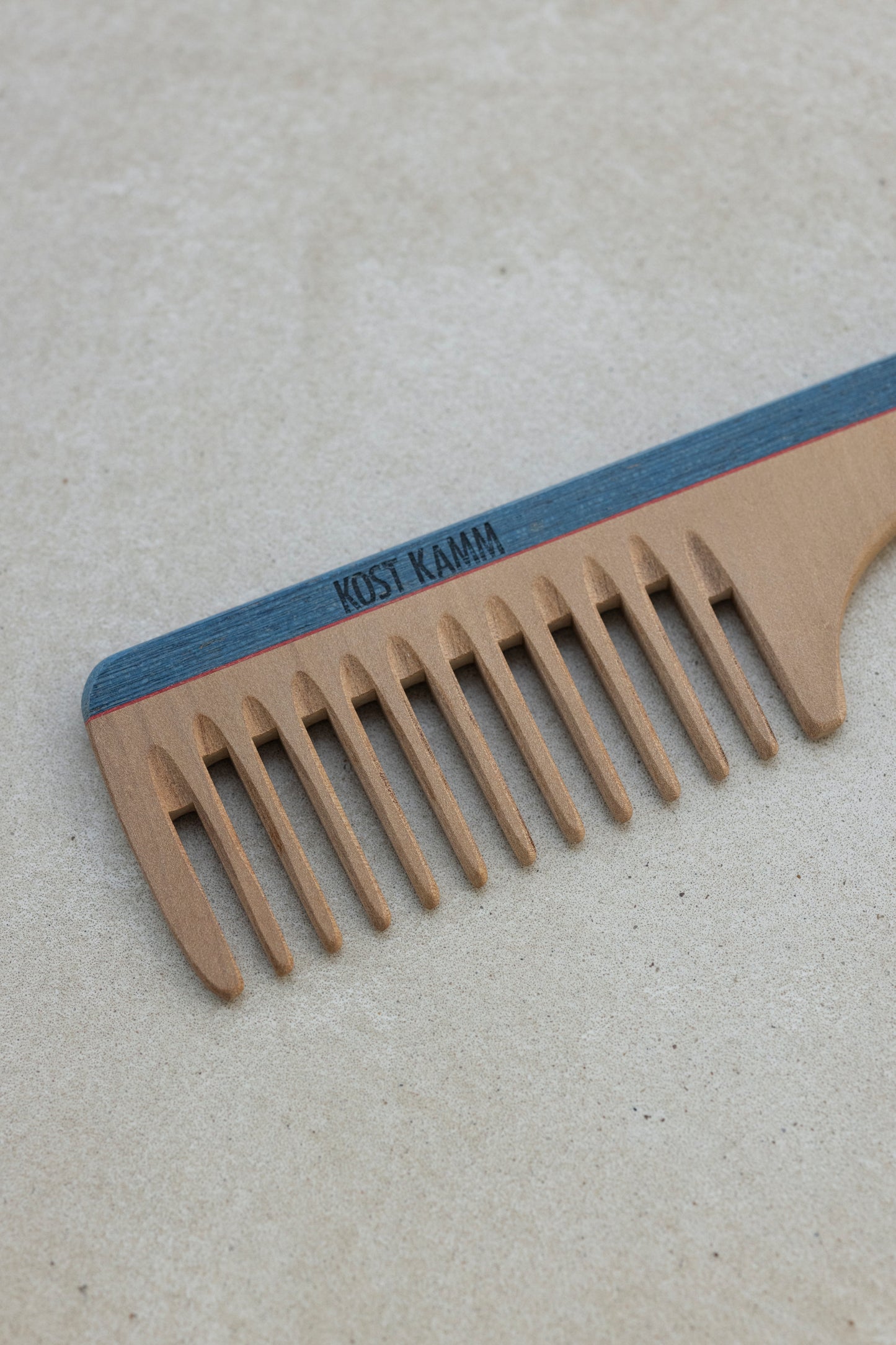 KOSTKAMM Comb with handle / Extra wide
