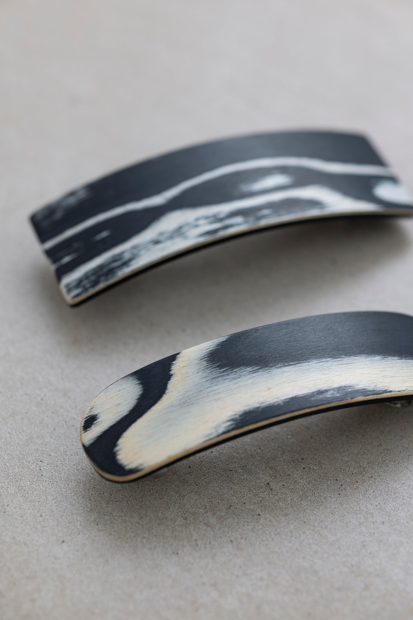 KOSTKAMM バレッタ Hairclip wood 8cm