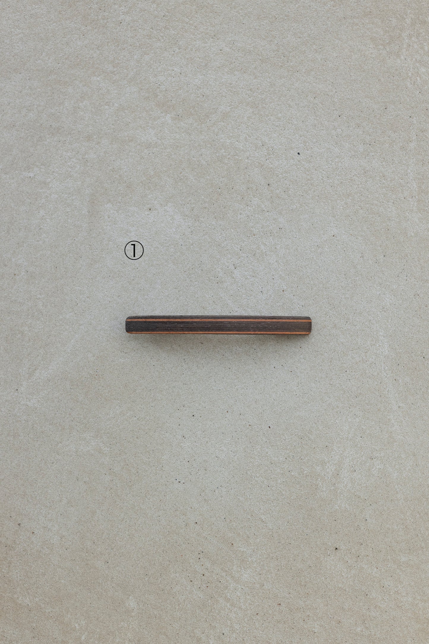 KOSTKAMM Hairclip wood 6cm / Extra slender shape