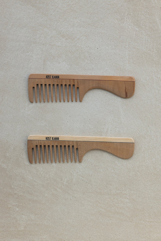 KOSTKAMM Comb with handle / Extra wide