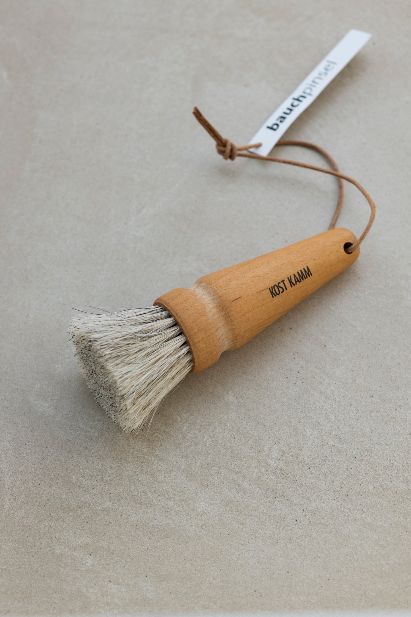 KOSTKAMM Belly Brush  Beech wood