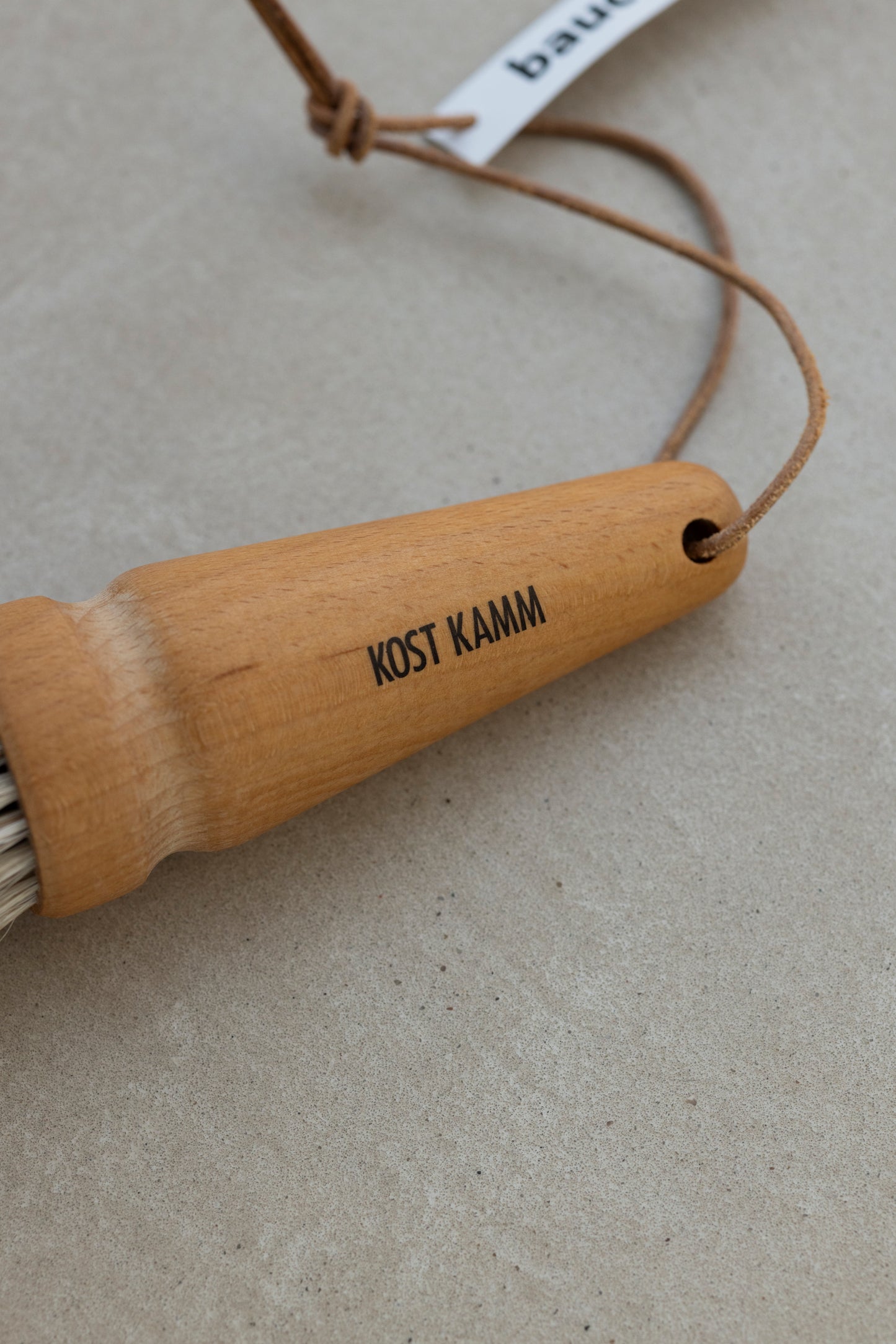 KOSTKAMM Belly Brush  Beech wood