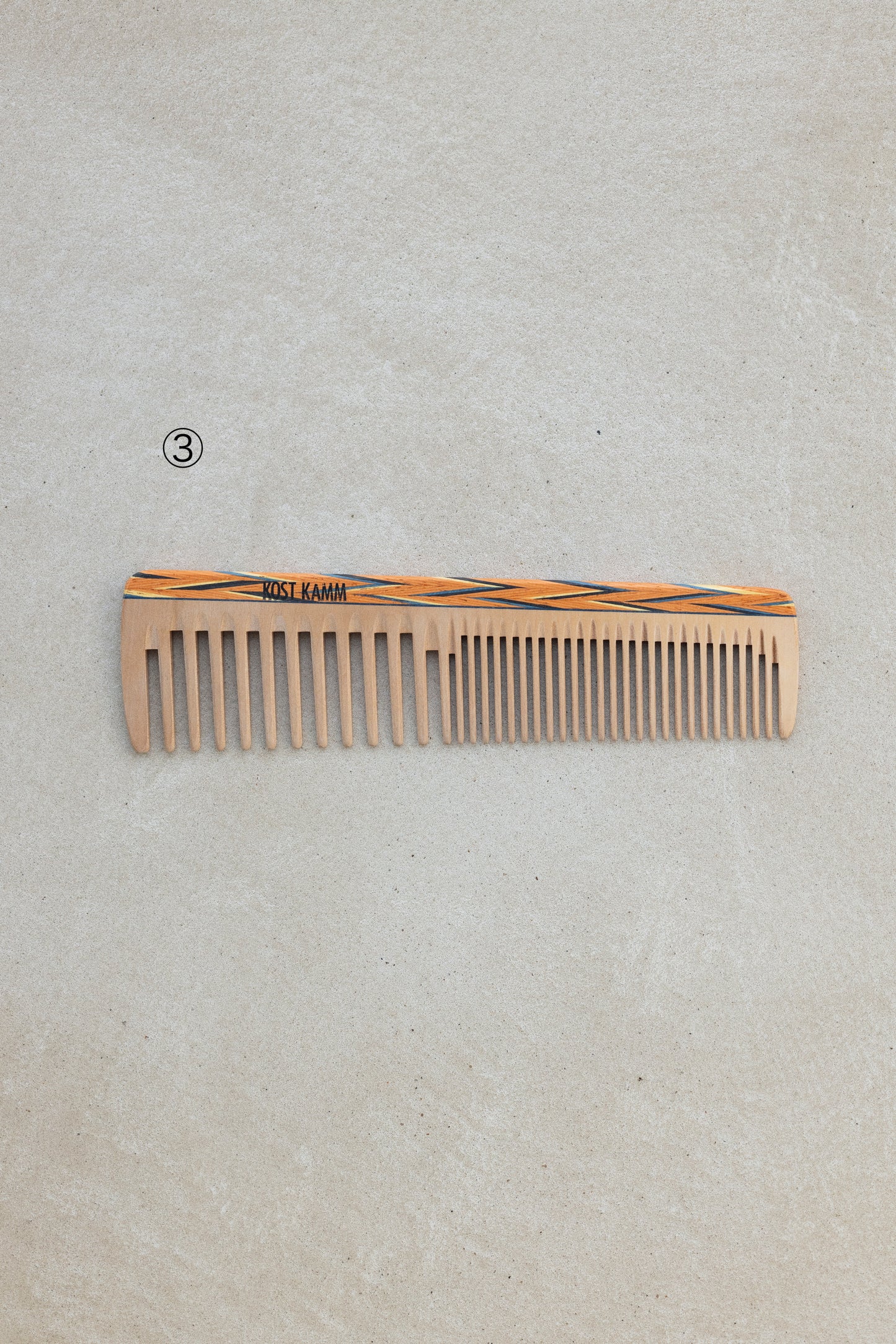 KOSTKAMM Hairdressing comb / Extra wide x Wide