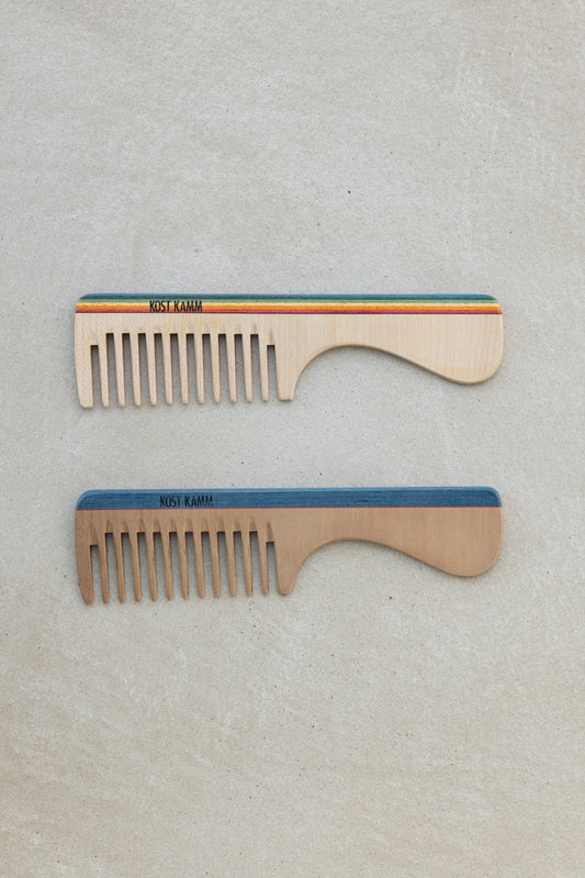 KOSTKAMM Comb with handle / Extra wide